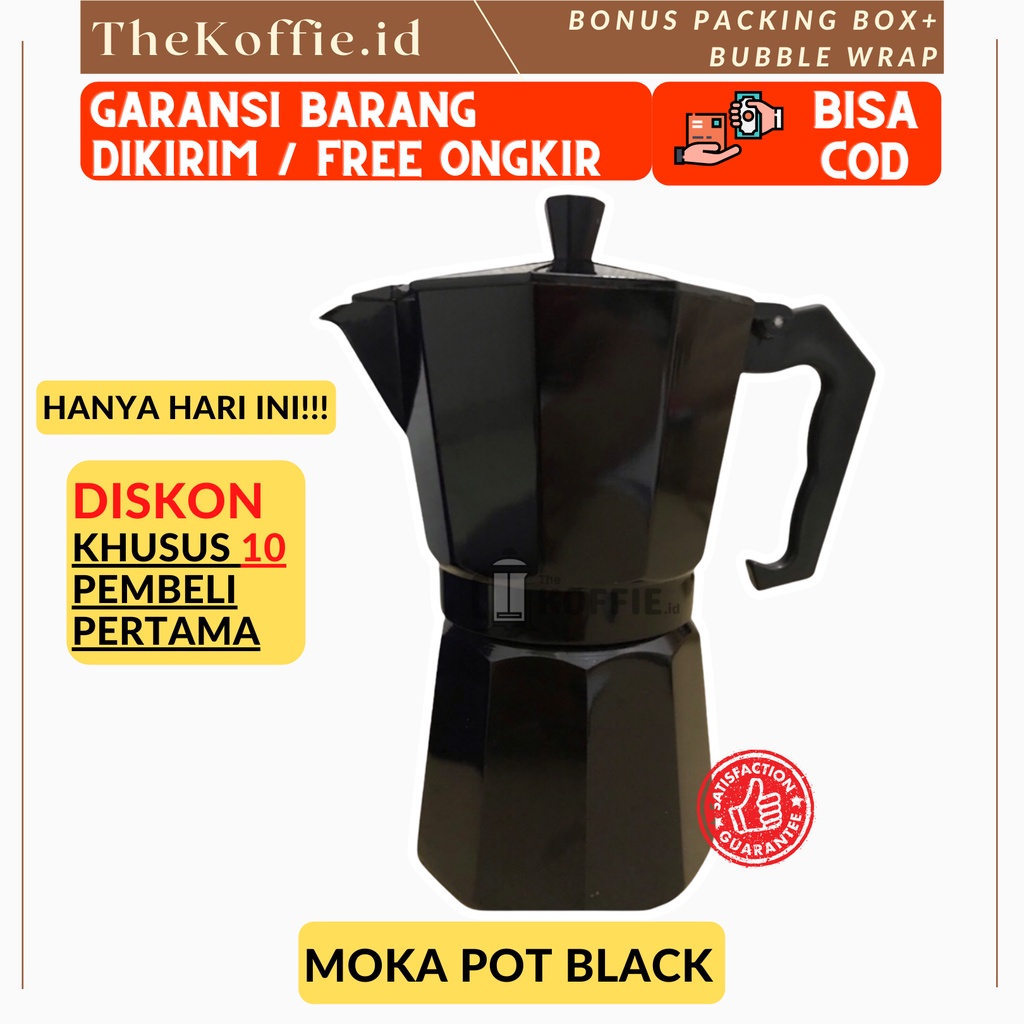 3 Cup Mokapot Specchio - Conalli