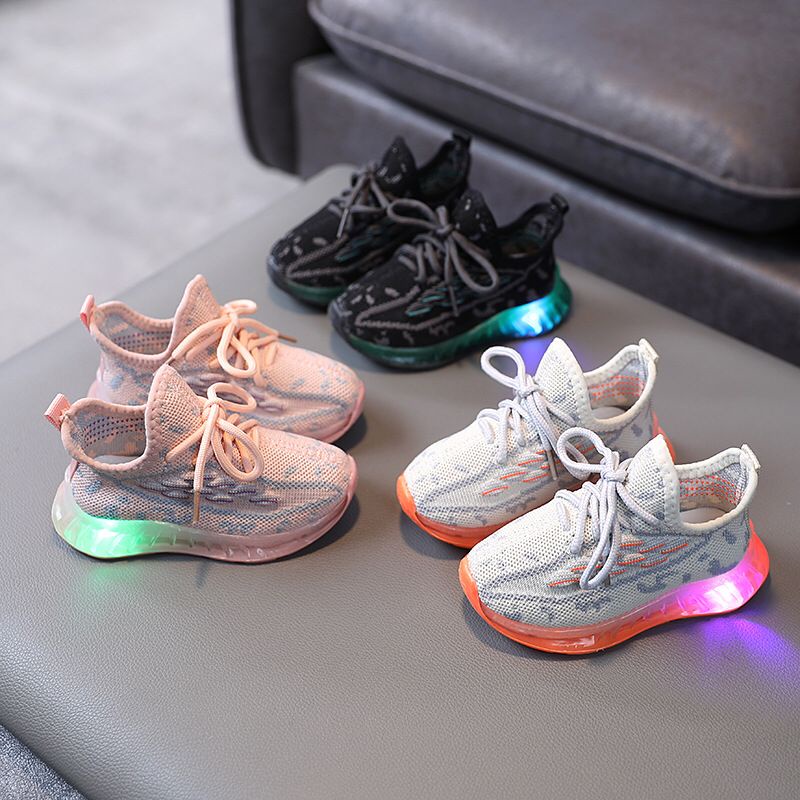 Jual [SIN] SEPATU ANAK LAMPU LED YEZZY DIZZY LINE SPORTY SNEAKERS ADEM  IMPORT KUALITAS PREMIUM SIZE 26-30 | Shopee Indonesia