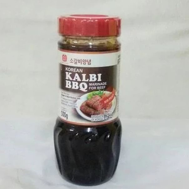 Jual Jinsung Korean BBQ Sauce Kalbi Marinade 500 gr Shopee Indonesia