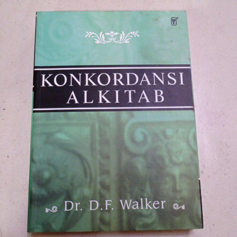 Jual KONKORDANSI ALKITAB WALKER | Shopee Indonesia