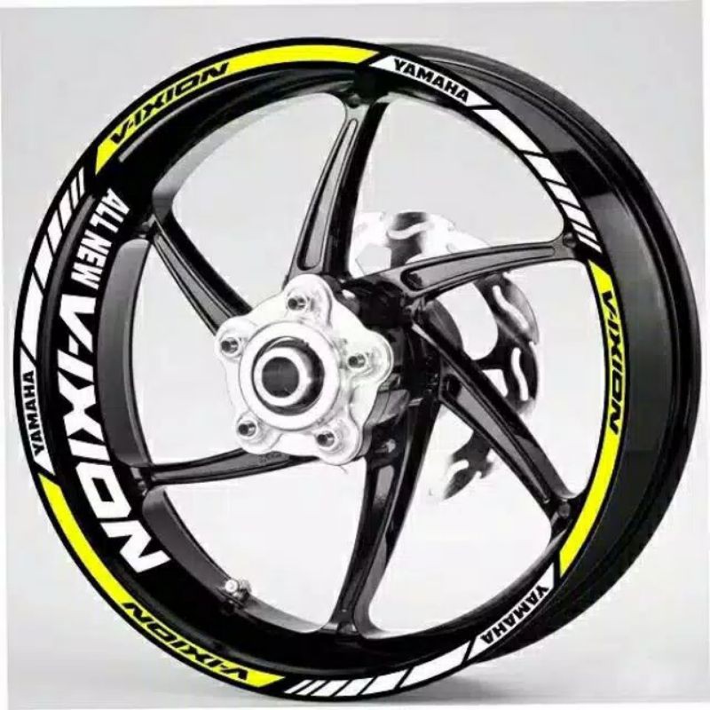 Jual STIKER LIST VELG VIXION NEW CUTTING STICKER | Shopee Indonesia