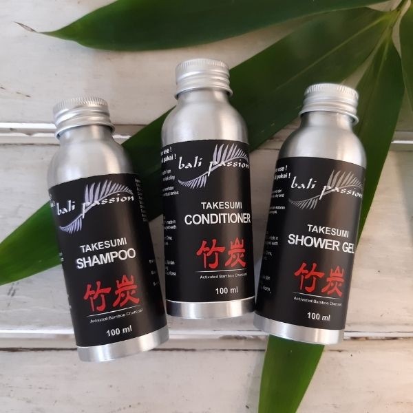 Jual TAKESUMI Travel set (Shampoo / Conditioner / Shower Gel) Shopee