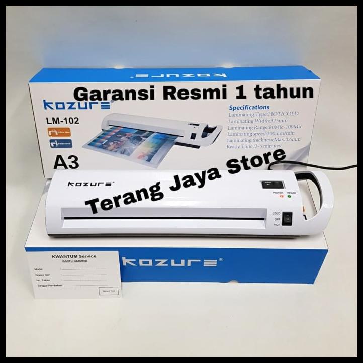 Jual Mesin Laminating Kozure Portable A3 LM 102 | Shopee Indonesia