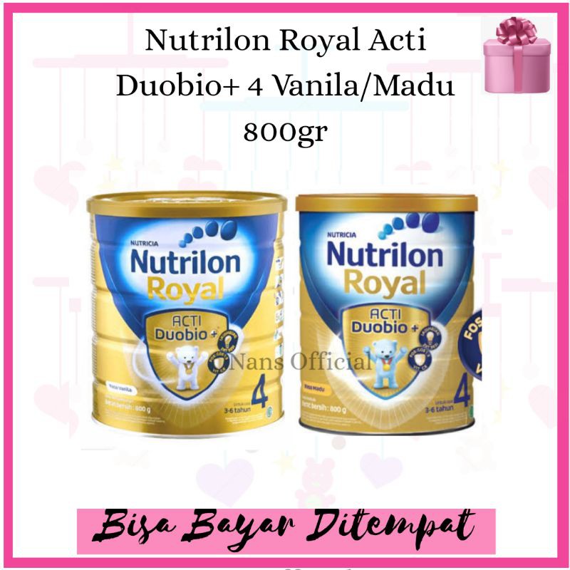 Jual Nutrilon Royal Acti Duobio Vanila Madu Gr Susu Formula Nutrilon Royal Tahap