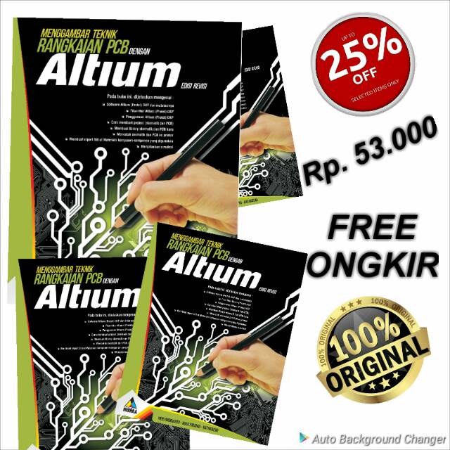 Jual Buku MENGGAMBAR TEKNIK RANGKAIAN PCB dengan ALTIUM | Shopee Indonesia
