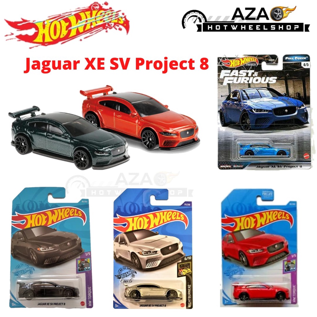Hot Wheels Unveils That The JAGUAR XE SV PROJECT 8 Will Be In Fast Furious 9 Hero Or Villain Car