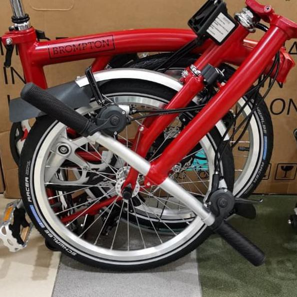 Jual sepeda lipat brompton S6L red rocket 2020 BNIB | Shopee Indonesia