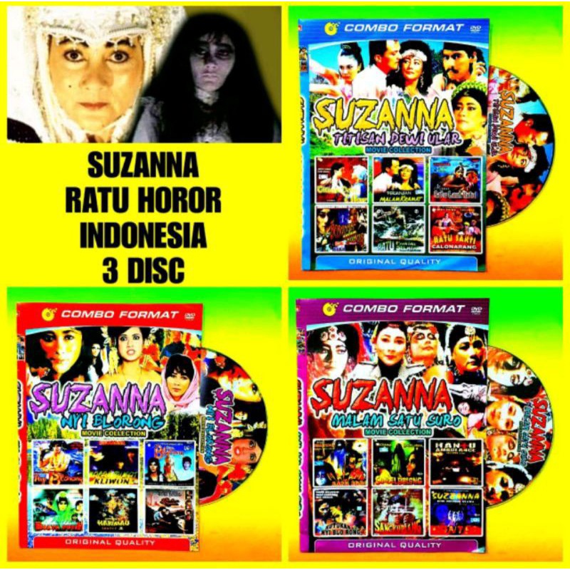 Jual Kaset Film Susanna Koleksi Film Horor Indonesia Kaset Terlaris Film Suzanna Film Jadul 