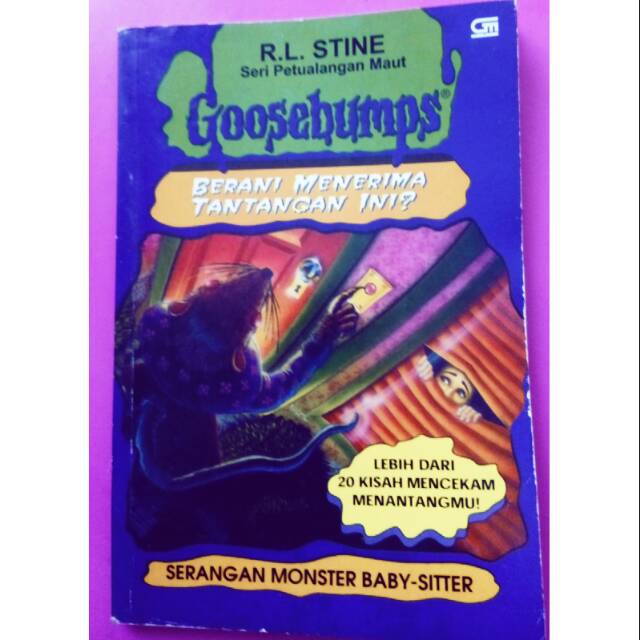 Jual Goosebumps Seri Petualangan Maut Vol Serangan Monster Baby Sitter Rl Stine Shopee