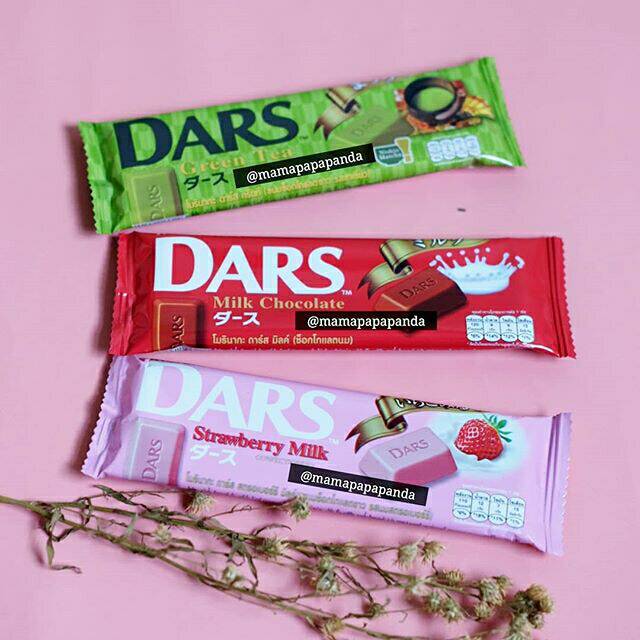 Jual Dars Chocolate Halal (Green Tea, Milk, Strawberry) | Shopee Indonesia