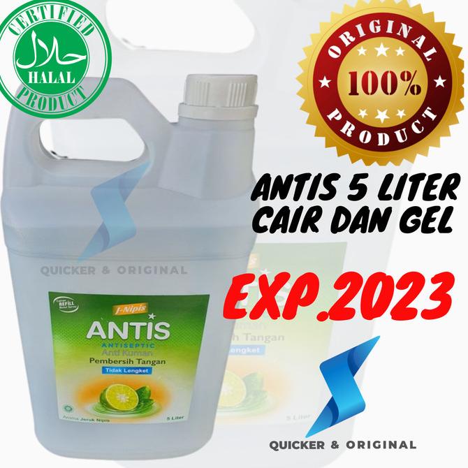 Jual Antis 5 Liter Cair / Antis 5 Liter Gel | Shopee Indonesia