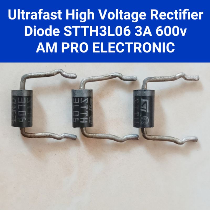 Jual Dioda B+ STTH3L06 3A 600v STTH 3L06 Turbo Ultrafast Rectifier ...