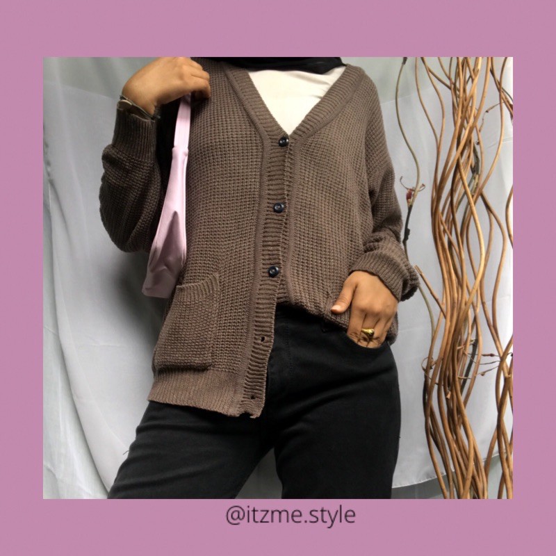 Jual set cardigan rajut ( get 3 in 1 ) | Shopee Indonesia