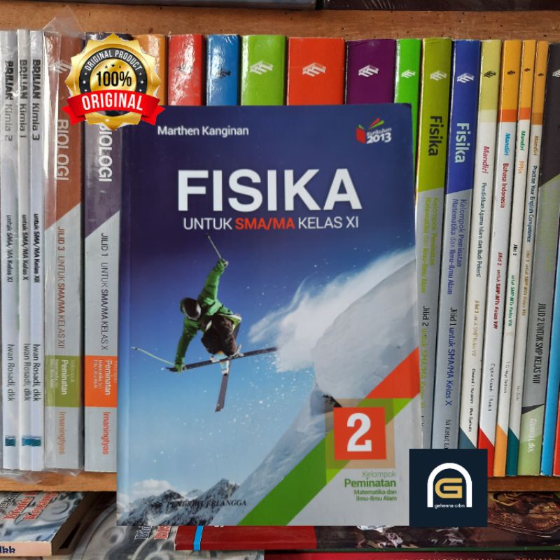 Jual Buku Fisika SMA/MA Kelas 11 (Kls 2 SMA) K13N Kelompok Peminatan ...