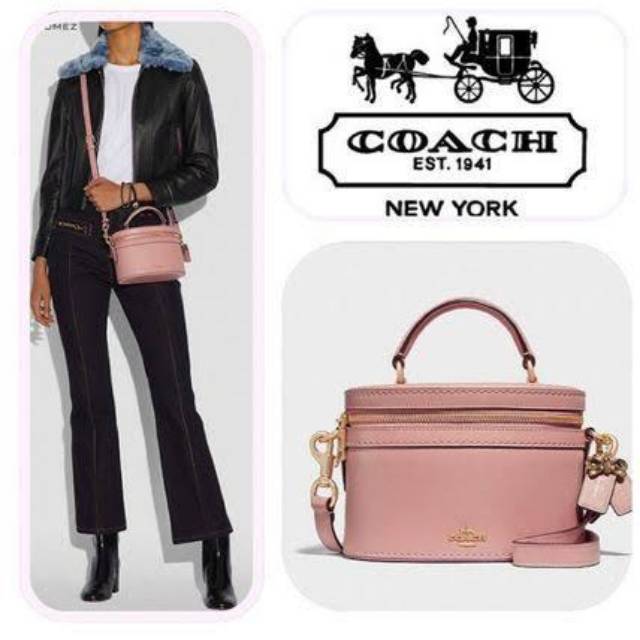 Selena gomez shop coach trail bag