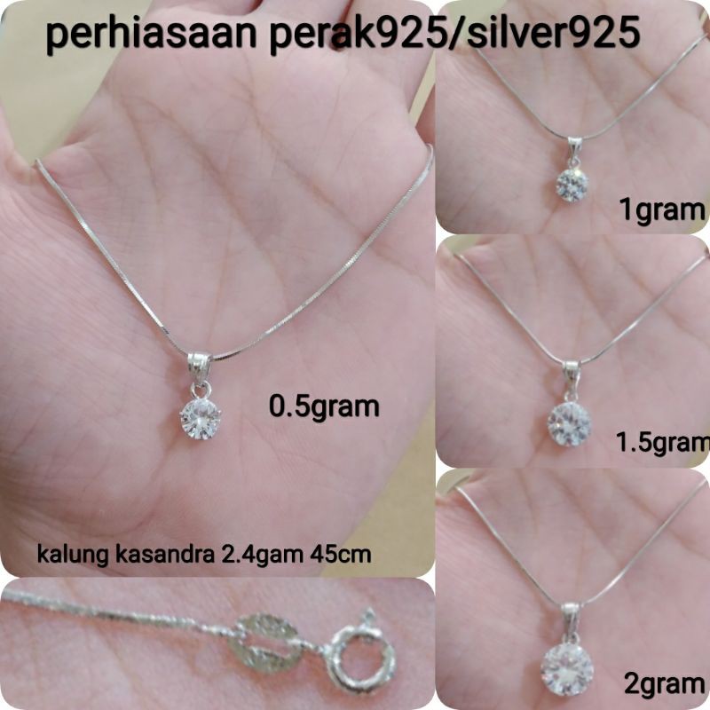 Silver 925 harga deals per gram