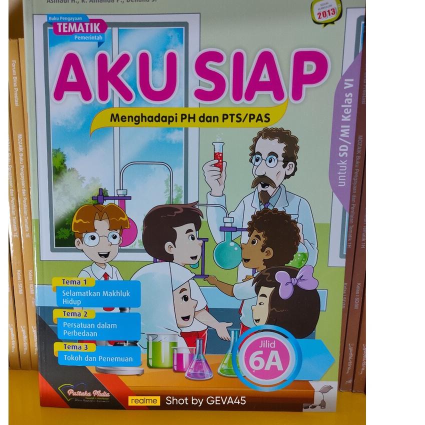 Jual BUKU AKU SIAP SD/MI KELAS 6 PUSTAKA MULIA | Shopee Indonesia
