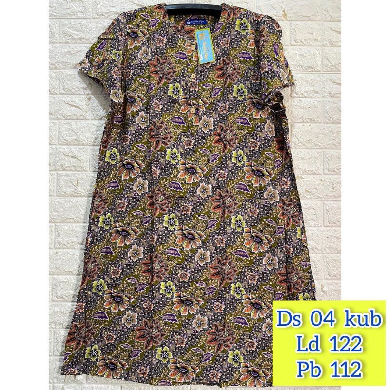 Jual Daster Kencana Ungu 04 Label biru kancing depan Busui | Shopee ...