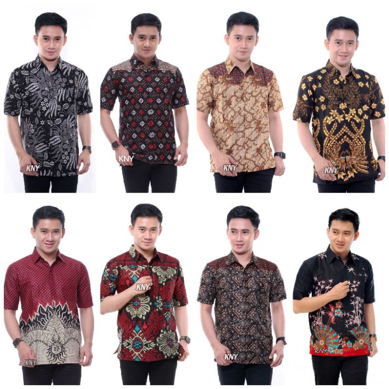 Jual BAJU BATIK PRIA ABADI BATIK KEMEJA BATIK PRIA LENGAN PENDEK ...