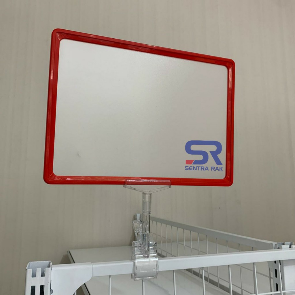 Jual Pop Up Frame Promo ukuran A4 dan Jepitan Jumbo / Price Tag Frame ...