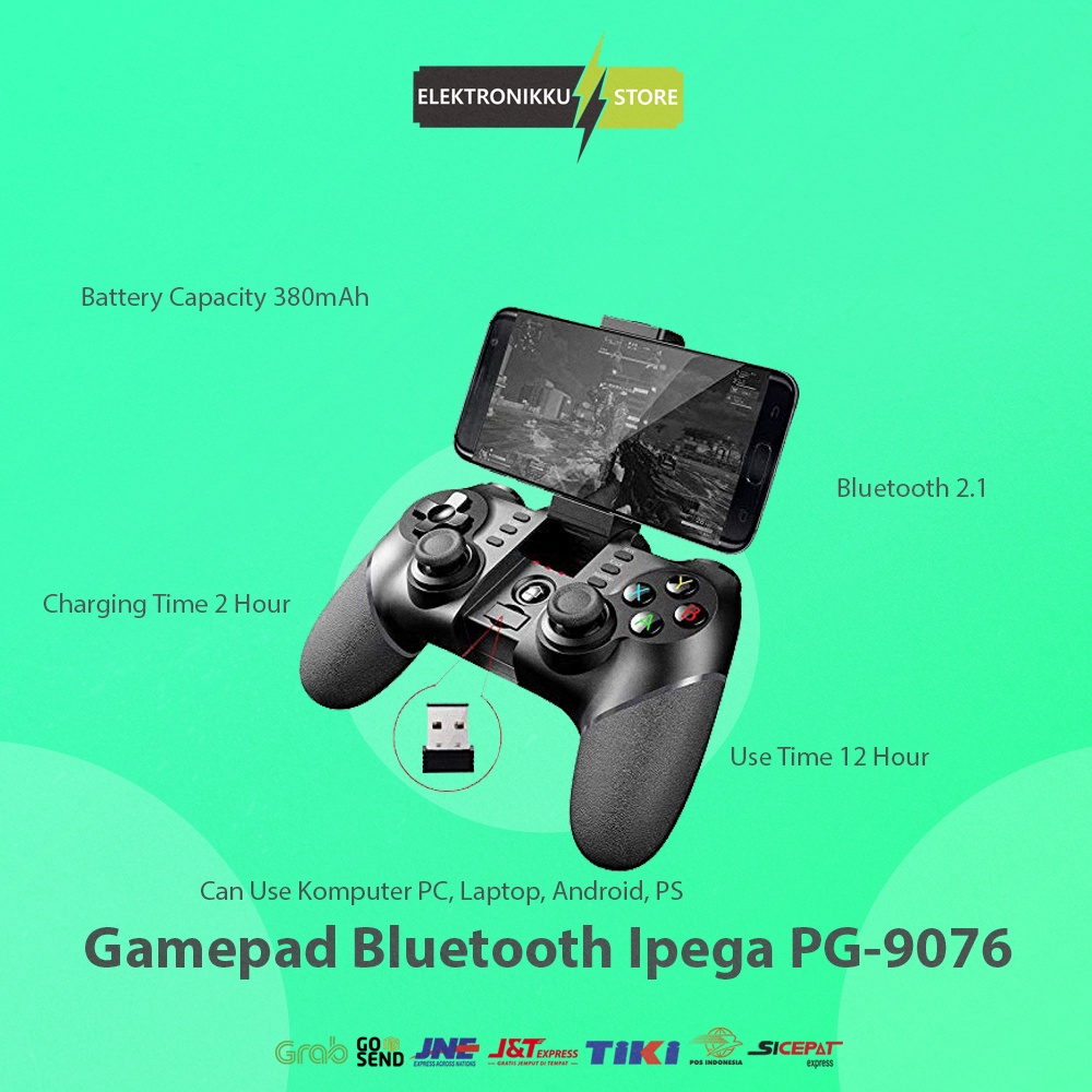 Jual Gamepad Bluetooth Wireless Ipega PG-9076 Stick Gaming Android iOS ...