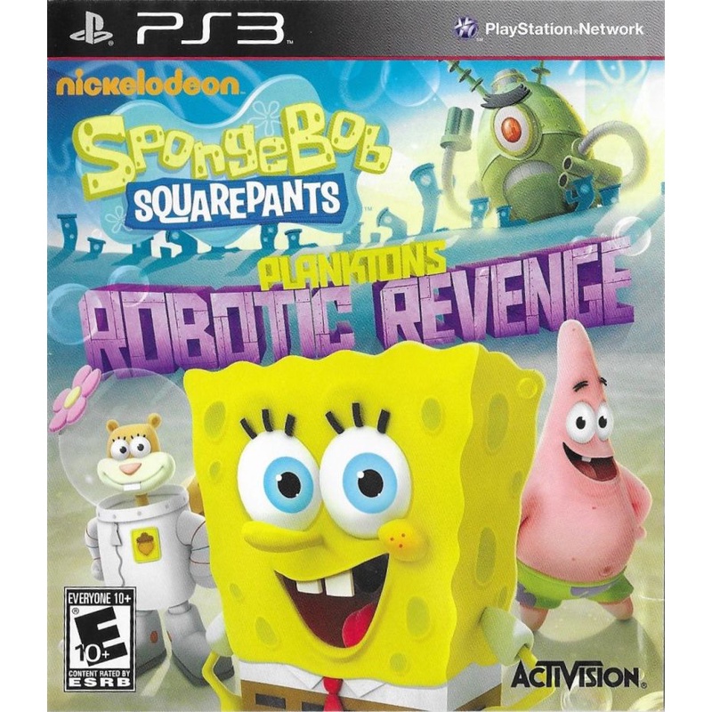 Jual DVD Kaset Game PS3 PKG Multiman HEN SpongeBob SquarePants