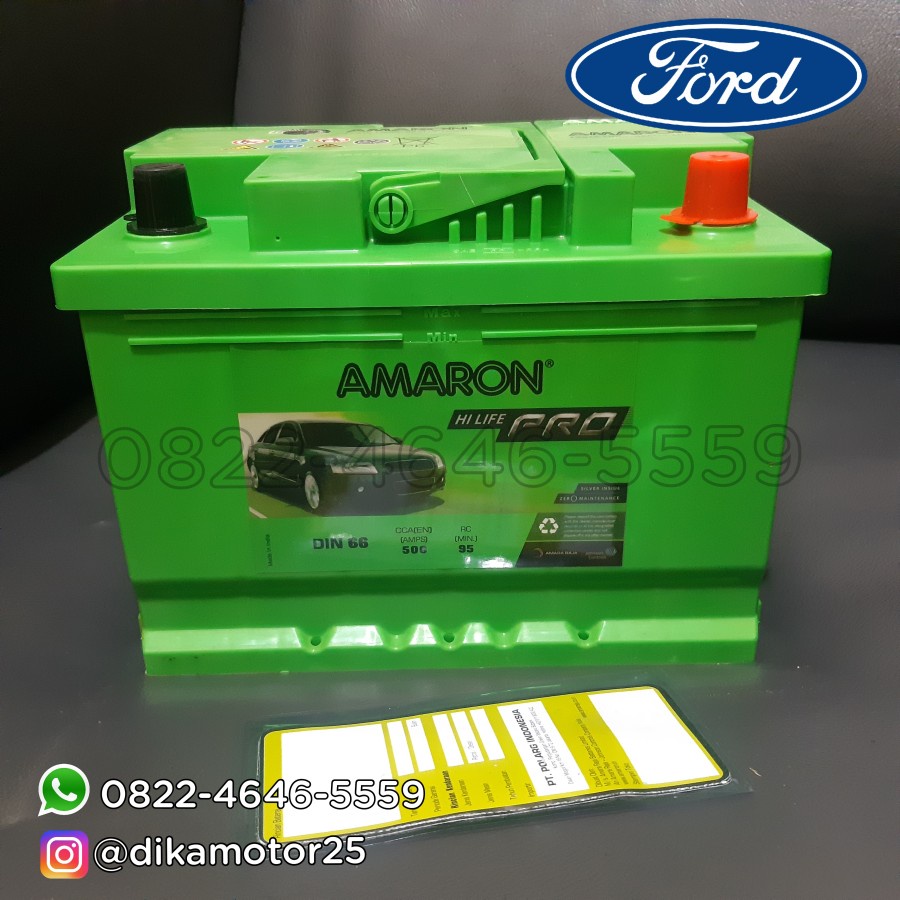 Jual Aki Amaron Din Ford Fiesta Dan Ecosport Kering Shopee Indonesia