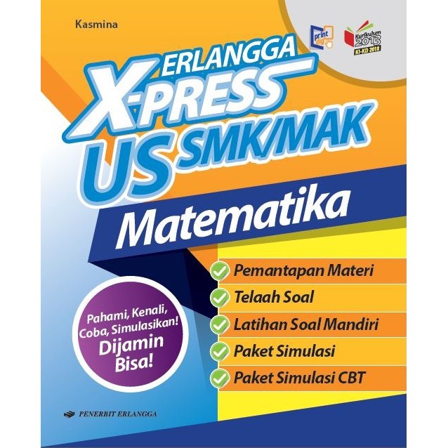 Jual ERLANGGA X-PRESS US SMK/MAK MATEMATIKA | Shopee Indonesia