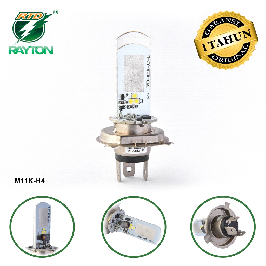 Jual Rayton Led Otomotif Motor M11K-H4 Original | Shopee Indonesia
