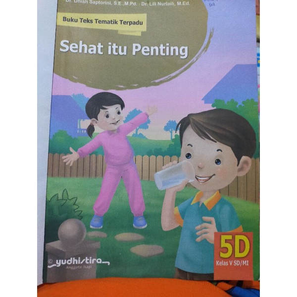 Jual Buku Pendidikan Tematik Terpadu 5 D Kelas 5 SD/MI K13 Revisi ...