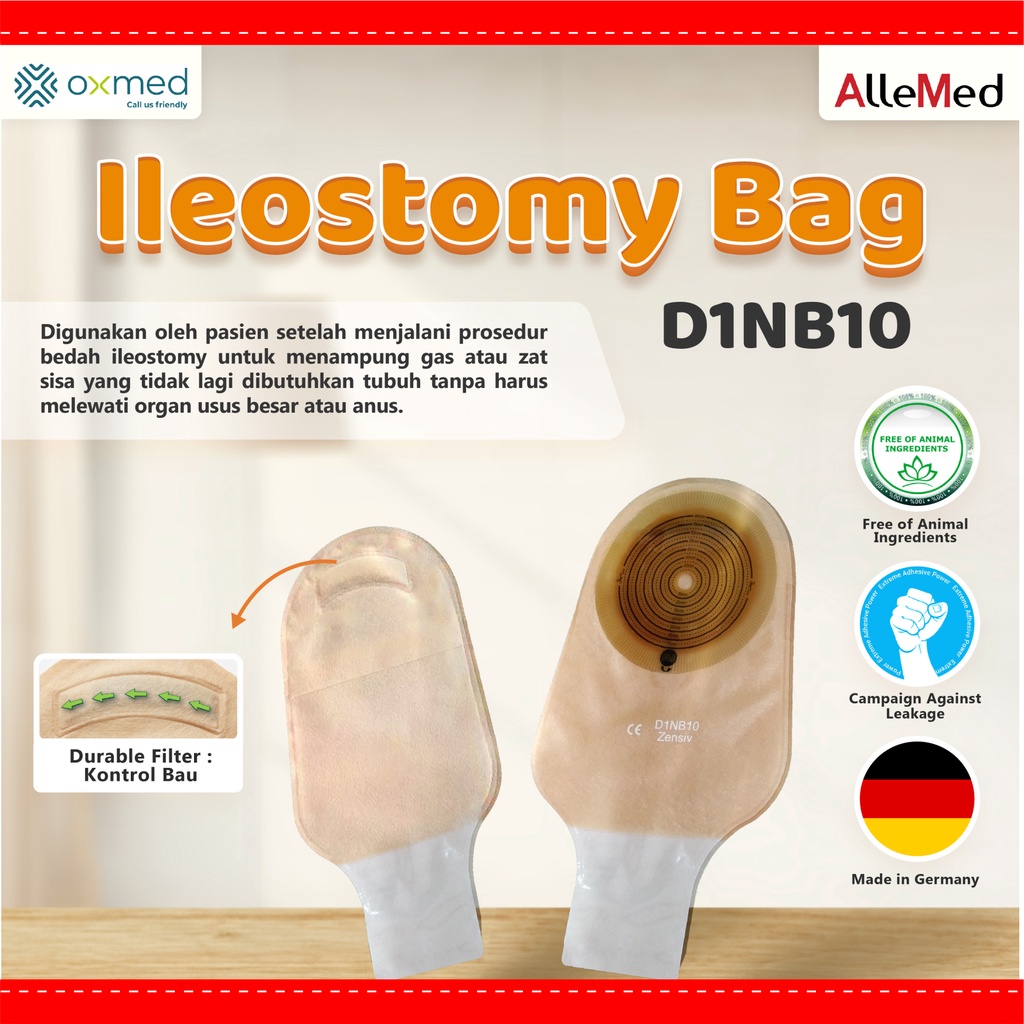Jual Oxmed Ileostomy Bag D1NB10 - Kantong Ileostomi | Shopee Indonesia