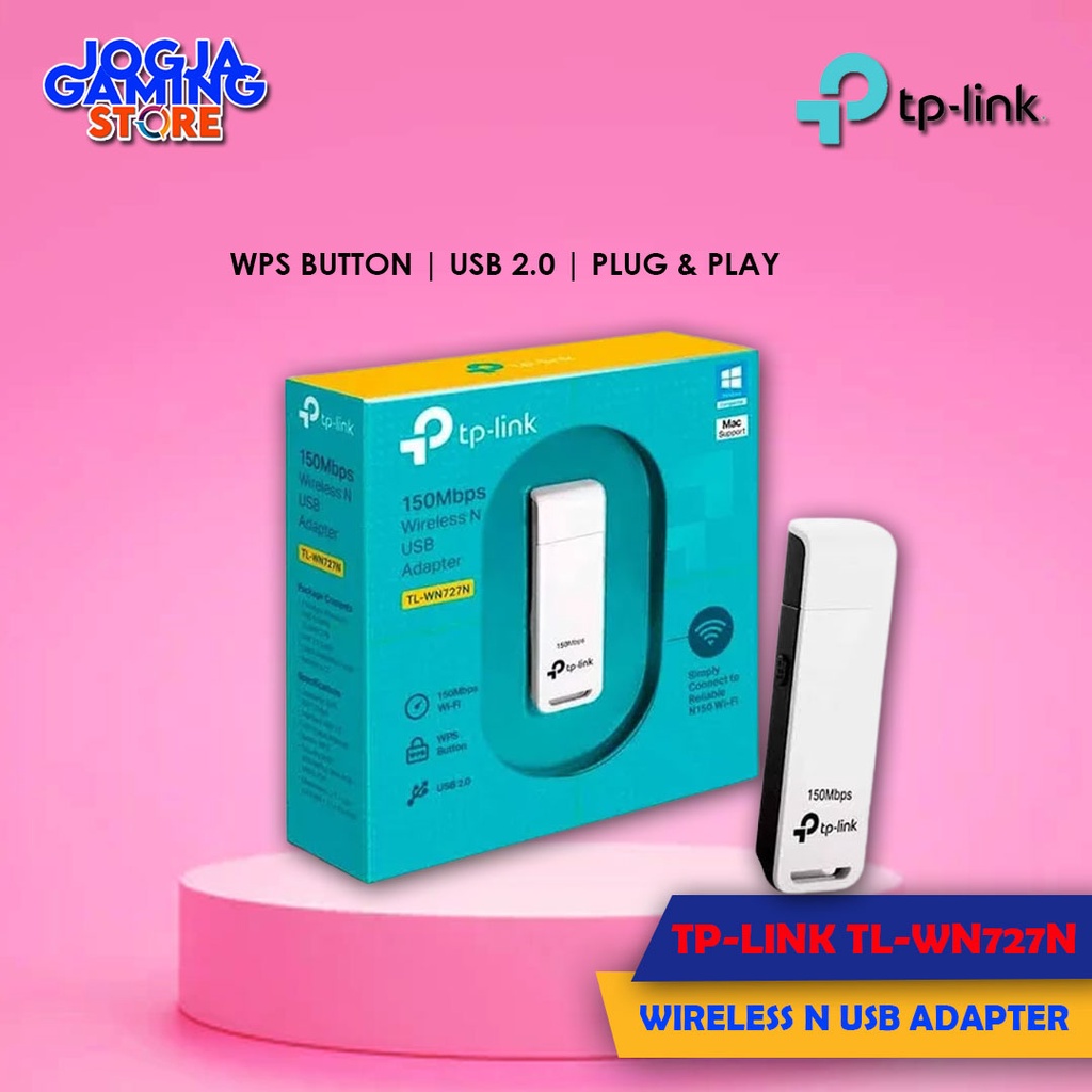 Jual TP-LINK TL-WN727N 150 Mbps WIRELESS N USB ADAPTER | Shopee Indonesia