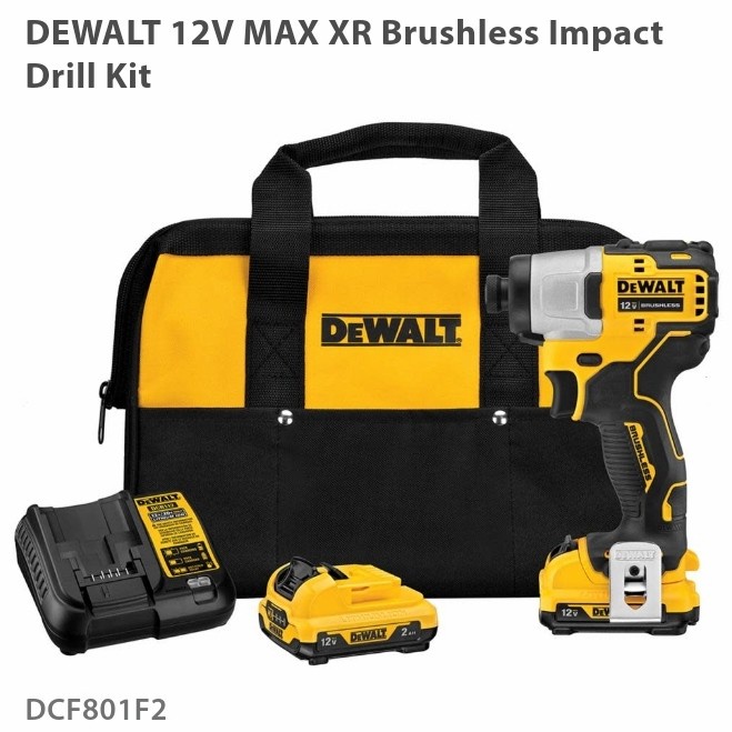 Jual Impact Driver Dewalt DCF801F2 12V Max XR Brushless Kit | Shopee ...