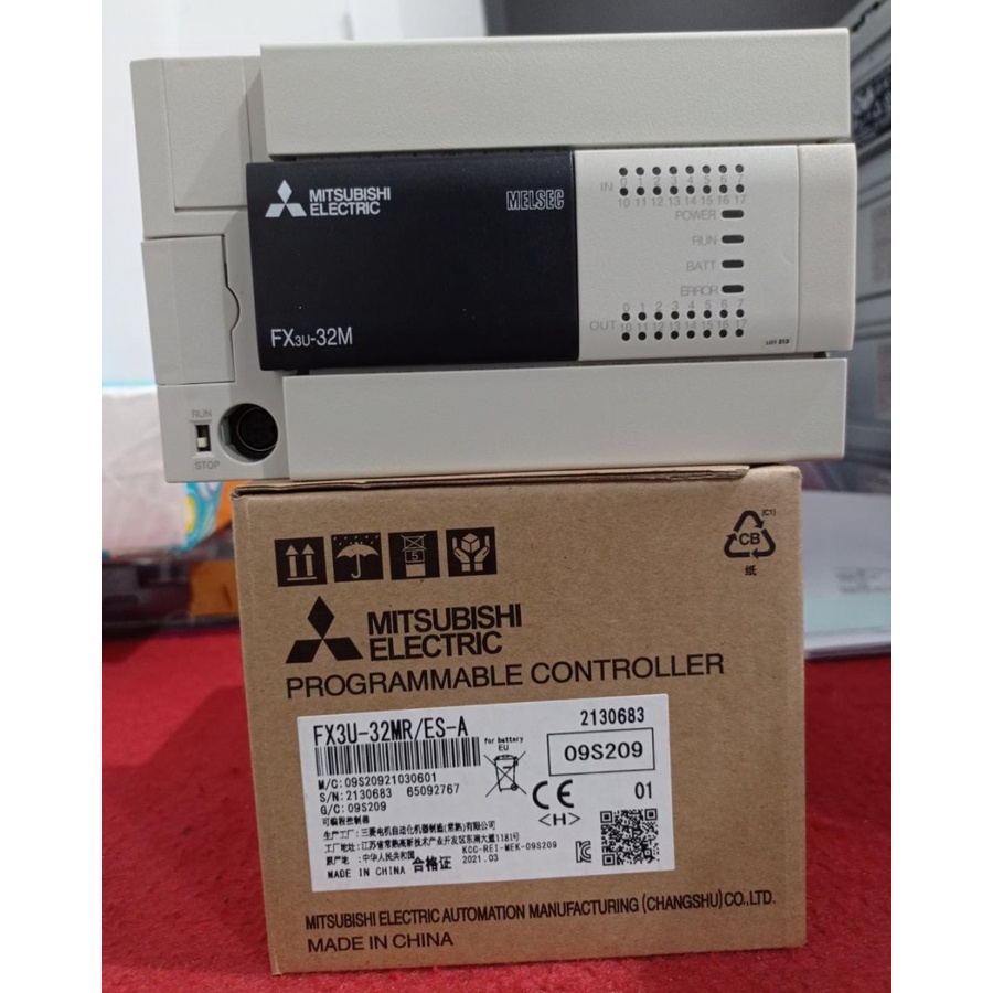 Jual PLC Mitsubishi FX3U-32MR/ES-A READY STOK | Shopee Indonesia