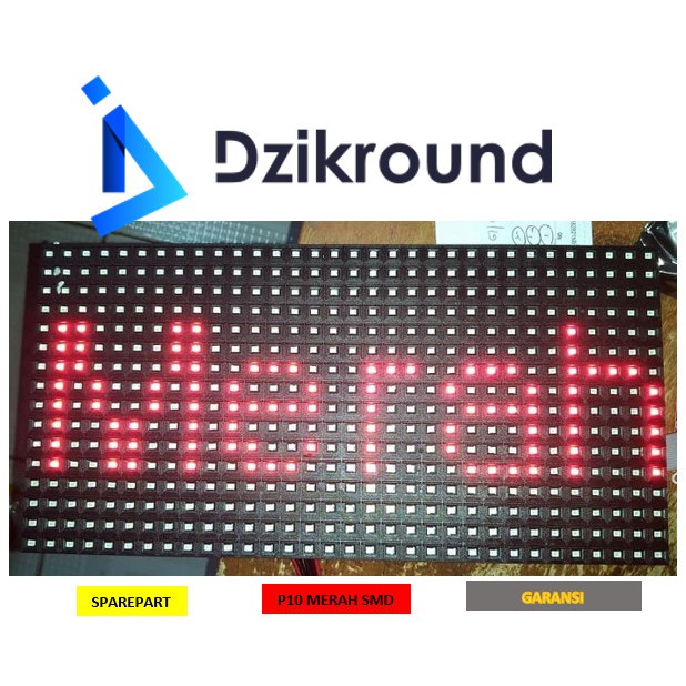 Jual Modul LED P10 RED / MERAH SMD OUTDOOR | Shopee Indonesia