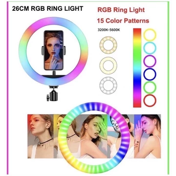 Ringlight Ring Light Lampu Selfie16cm 26cm 33cm Besar LED Holder