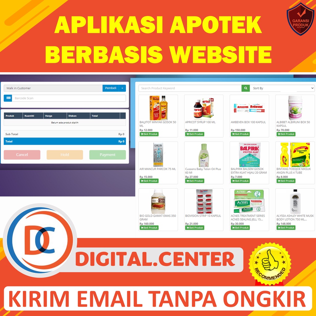 Jual Aplikasi Penjualan Obat Apotek Berbasis Website | Shopee Indonesia