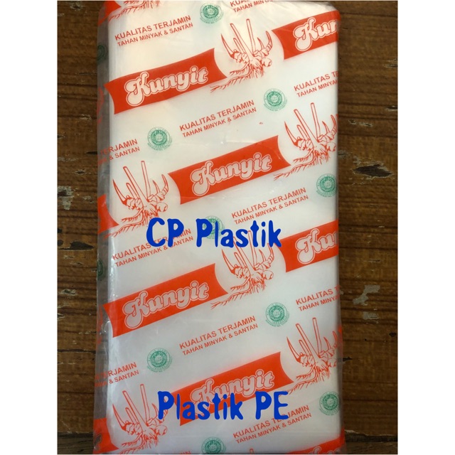 Jual Plastik Pe Plastik Gula Plastik Es Plastik Kiloan Merk Kunyit 650 Gr Shopee 3357