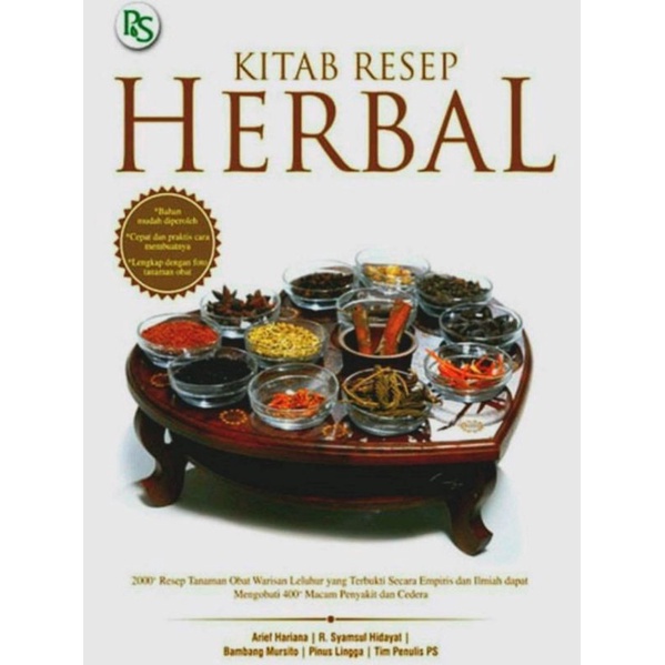 Jual Buku Kitab Resep Herbal (2000+ Resep Tanaman Obat Warisan Leluhur ...