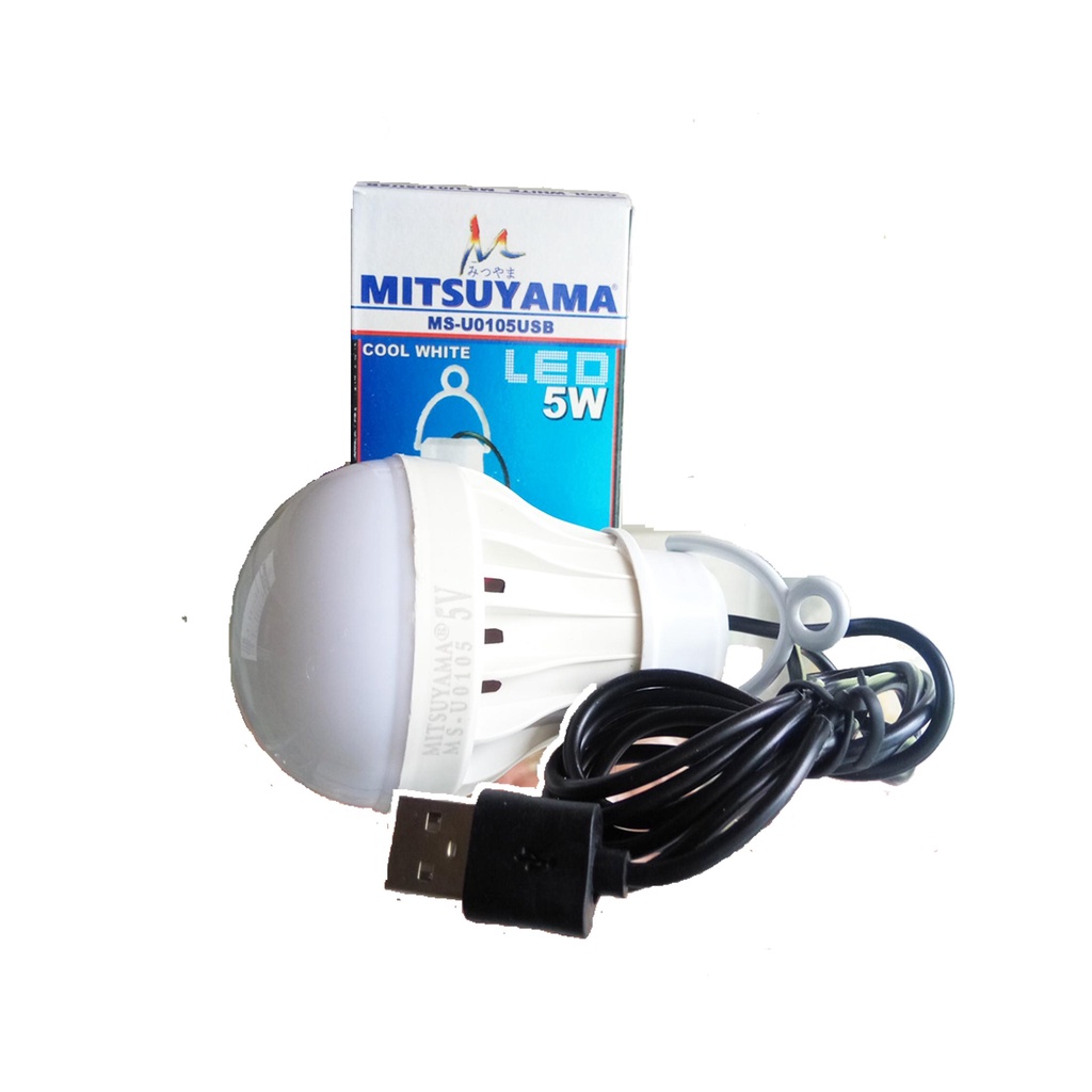 Jual Mitsuyama Lampu Led W Gantung Usb Emergency Pakai Powerbank Led Lamp Watt Usb Powerbank