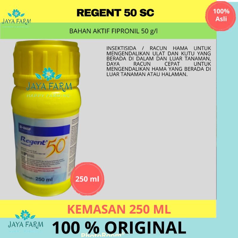 Jual REGENT 50 SC KEMASAN 100 ML | INSEKTISIDA KONTAK SISTEMIK UNTUK ...