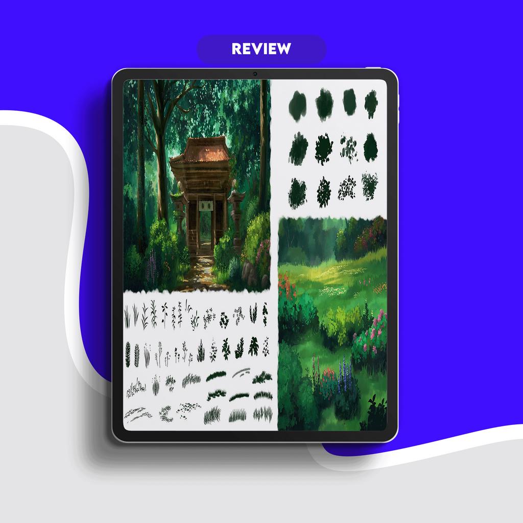 Jual Ghibli Inspired Brushes for Photoshop and Procreate | Shopee Indonesia