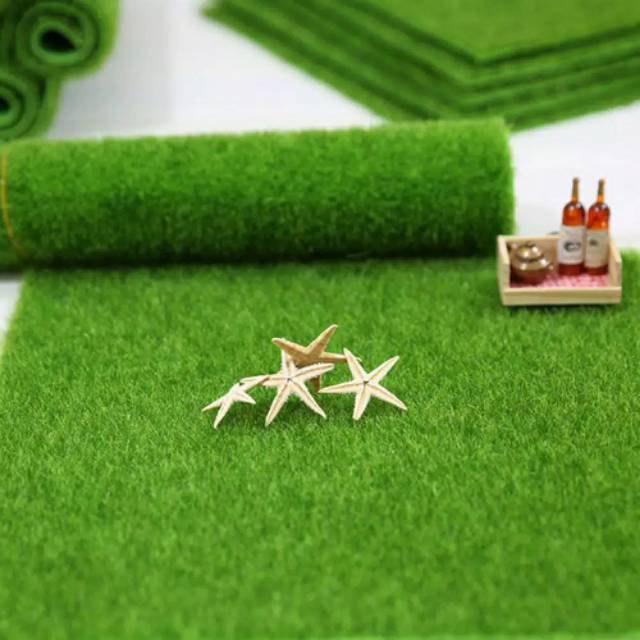 Jual Rumput lembaran untuk diorama | Shopee Indonesia