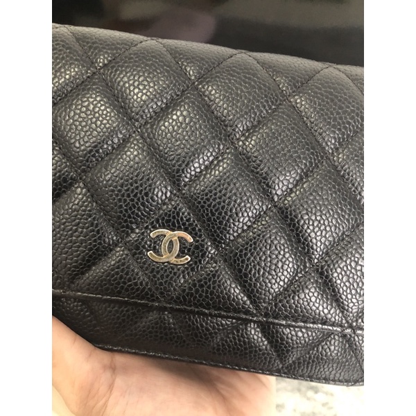 Chanel woc black caviar ghw hotsell
