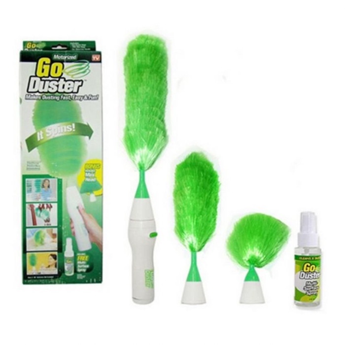 Jual kemoceng elektrik go duster as seen on tv Shopee Indonesia