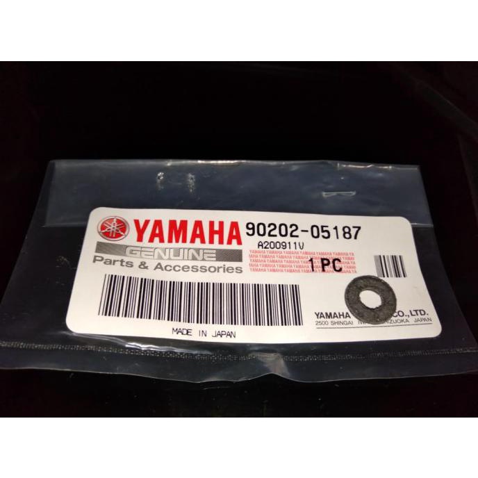 Yamaha Genuine OEM Plate Washer – 90202-05187-00 – Authentic Factory Part
