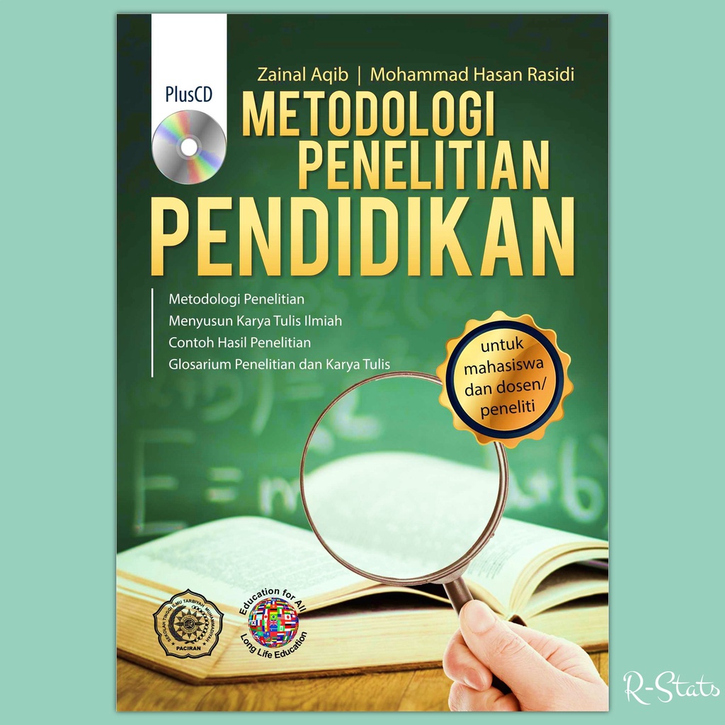 Jual Buku Metodologi Penelitian Pendidikan Dilengkapi CD - Zainal Aqib ...