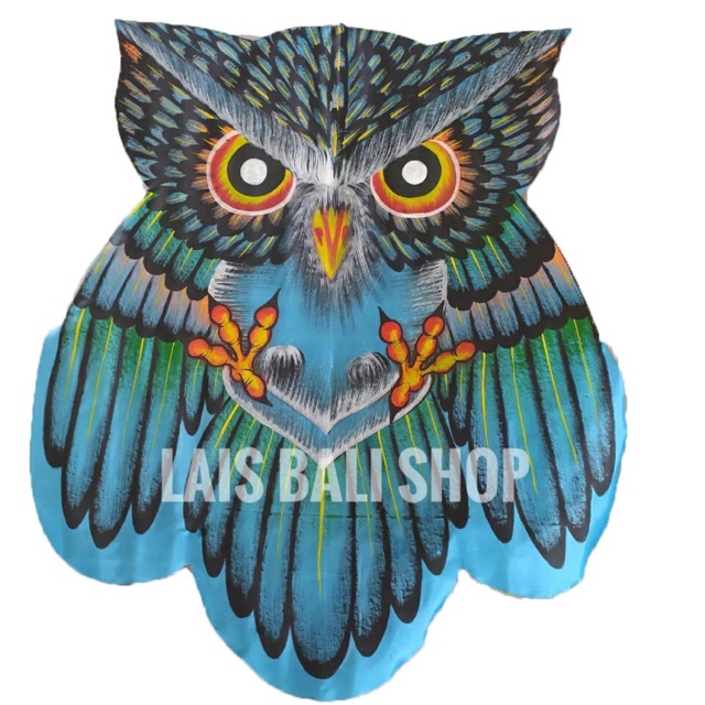 Jual Layangan Celepuk Burung Hantu Lukis Bali Shopee Indonesia