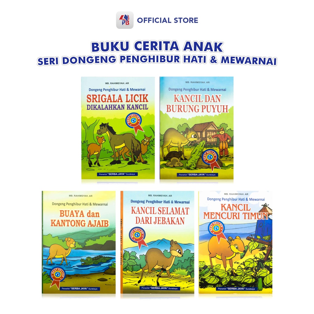 Jual Buku Cerita Anak Bergambar : Kancil Selamat Dari Jebakan / Kancil ...