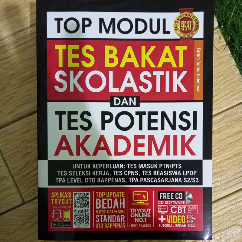 Jual Buku Top Modul Tes Bakat Skolastik Dan Tes Potensi Akademik Utk